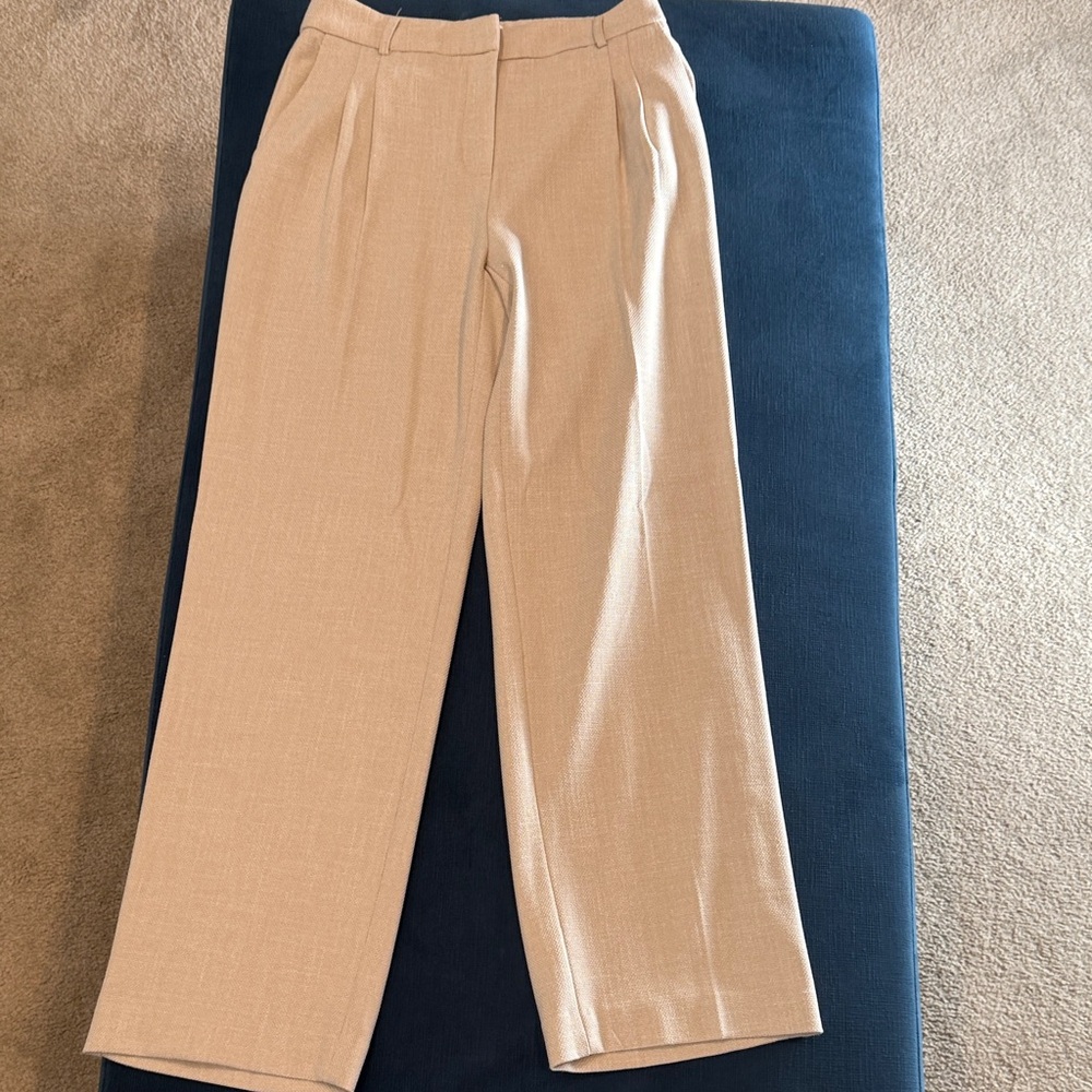House of Harlow 1960 Classic Tan Trousers pristine size 6